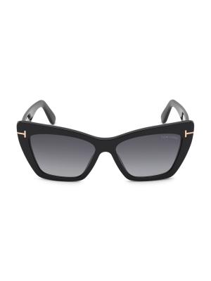 Tom ford 56MM Cat-Eye Sunglasses 0400016288627_SHINYVINTAGEDARK  main image 3