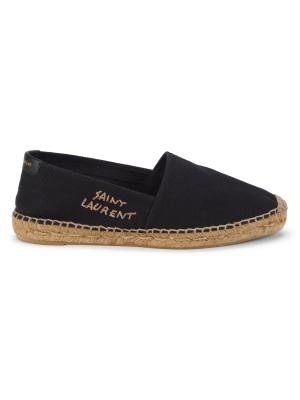 Saint Laurent Logo Espadrilles on SALE | Saks OFF 5TH display picture 2