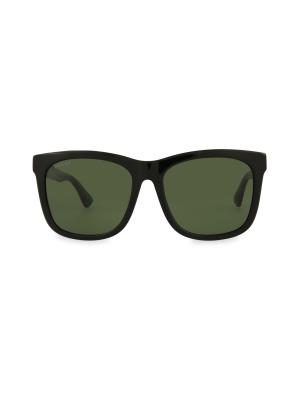 New Mint Gucci Black 56mm Sunglasses 0400012052015_BLACK?wid=830&  main image 3