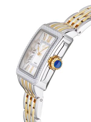 GV2 Padova 27 x 30MM Two Tone Stainless Steel & 0.15 TCW  display picture 1