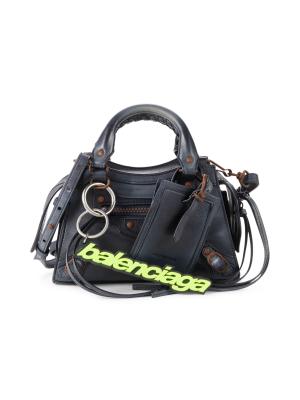 Balenciaga Mini Neo Classic Leather Crossbody Bag on SALE | Saks