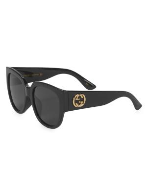 GUCCI 55MM SQUARE SUNGLASSES. Gucci Gucci Lines 55mm Acetate Square Sunglasses | Neiman Marcus main image 3
