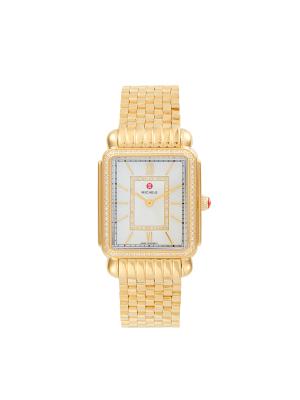 Michele Women\'s Deco II Diamond Embellished Watch - Great Condition Original Box Michele | Accessories | Michele Womens Deco Ii Diamond  main image 2