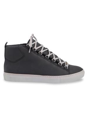 Balenciaga Balenciaga Arena High Top Sneakers In Black  display picture 1
