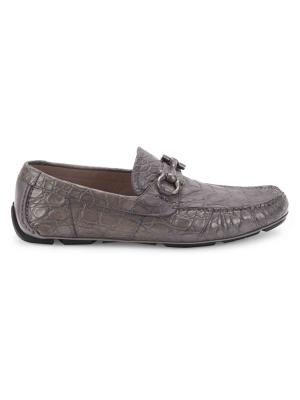 Salvatore Ferragamo crocodile shoe $2,200 SALVATORE FERRAGAMO - *CROCODILE SKIN* Parigi Slip On  main image 4