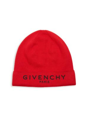 Givenchy Logo Knit Beanie on SALE | Saks OFF 5TH