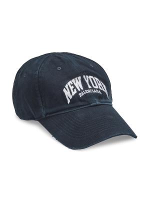Balenciaga New York Embroidered Baseball Cap on SALE | Saks  display picture 1