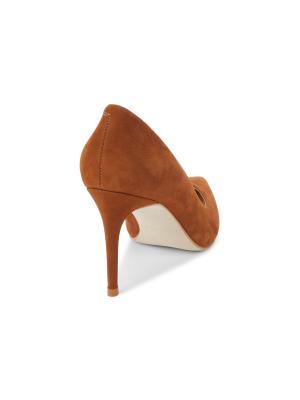 90MM Point Toe Suede Pumps