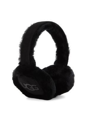UGG Shearling & Leather In Built Wireless Headphone Earmuffs  display picture 3