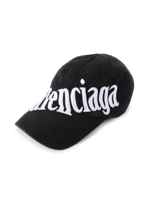 Balenciaga Diagonal Logo Baseball Cap on SALE | Saks OFF 5TH