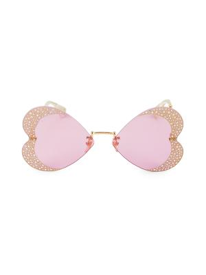 Gucci Special Edition 65MM Heart Sunglasses on SALE | Saks OFF 5TH