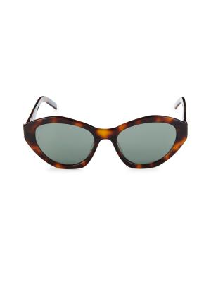 Saint Laurent 54MM Oval Sunglasses on SALE | Saks OFF 5TH