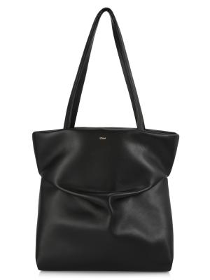 Chloé Judy N/S Leather Tote on SALE | Saks OFF 5TH
