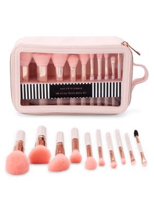 Saks Fifth Avenue 10-Piece The Deluxe Travel Brush Set on SALE