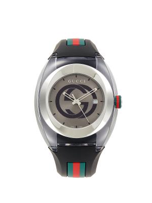 Gucci Gucci Sync 46MM Stainless Steel & Rubber Strap Watch on SALE