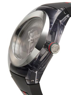 Gucci Gucci Sync 46MM Stainless Steel & Rubber Strap Watch on SALE