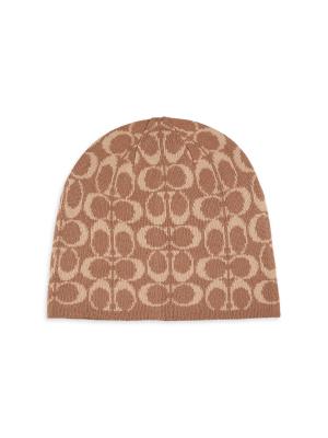 Coach beanie COACH® CZ | Coach 1941 Embroidered Knit Beanie main image 3