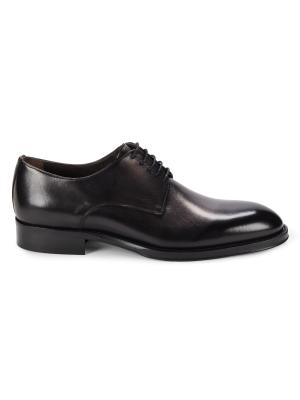 BRUNO MAGLI Cilo Men\'s Oxford Derby Dress Shoes Black Leather US 9 M MSRP $395 Amazon.com | Bruno Magli mens Cilo Oxford Dress Shoes Black  main image 3