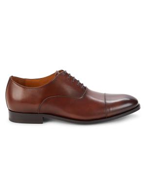 Saks Fifth Avenue William Leather Oxfords on SALE | Saks OFF 5TH display picture 1