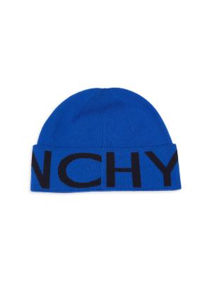 Givenchy Logo Wool Beanie on SALE | Saks OFF 5TH