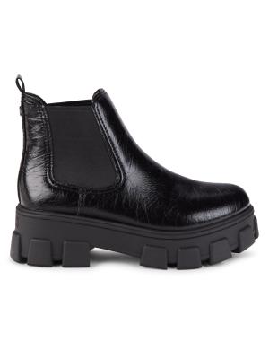 Circus NY Sam Edelman Lug Sole 2”Loafer Chelsea Boots Black Chunky 7.5 Circus NY by Sam Edelman Ana Lug-Sole Boots | Mercari main image 3