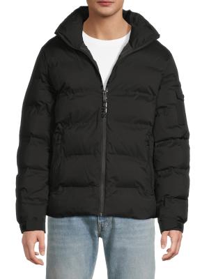 Polyester Stand Collar Puffer Jacket