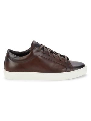 To Boot New York Pullman Low Top Leather Sneakers on SALE 