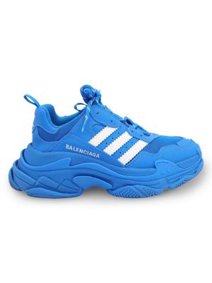 Adidas Balenciaga, triple S series sneakers Balenciaga X ADIDAS Calfskin Fabric Mesh Womens Triple S  main image 2