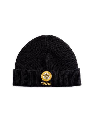 Versace Medusa Ribbed Beanie on SALE | Saks OFF 5TH display picture 1