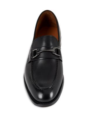 Allen Edmonds Sidney Black Leather Bit Loafers Men\'s 10D Made in USA Allen Edmonds Sidney Leather Bit Loafers on SALE | Saks OFF 5TH main image 2