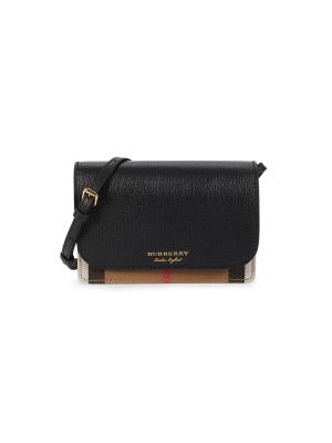 Burberry Hampshire Leather Crossbody Bag on SALE | Saks OFF 5TH