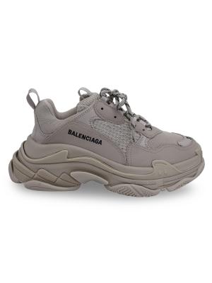 Balenciaga Balenciaga Triple S Sneakers In Grey Polyester  display picture 1