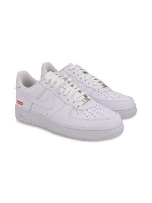 Supreme Supreme X Nike Air Force 1 Sneakers In White Leather