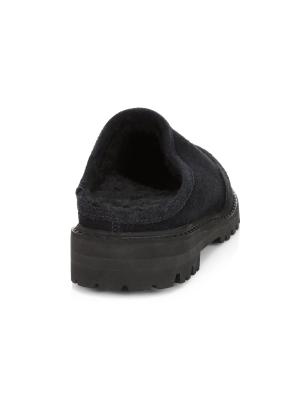 Diemme Maggiore Shearlining Lined Suede Mules on SALE | Saks  display picture 1