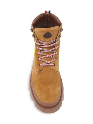 Moncler Mon Corp Suede Hiking Boots on SALE | Saks OFF 5TH display picture 3