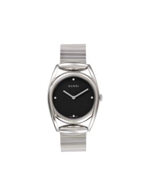 Diamond Horsebit bracelet watch **REDUCED** Gucci Horsebit Bangle 1.6 ct 95 Diamond Womens Watch  main image 2