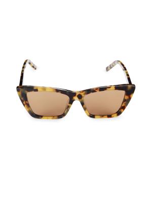 Saint Laurent Mica 53MM Cat Eye Sunglasses SAINT LAURENT Mica Cat Eye Sunglasses, 53mm | Bloomingdale main image 2