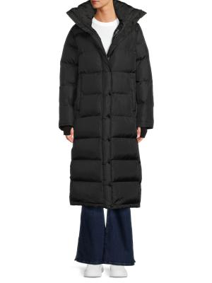 S13 Hooded Puffer Longline Jacket on SALE | Saks OFF 5TH