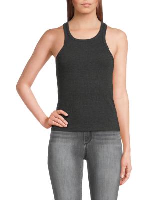 Ribbed Racerback Tank Top