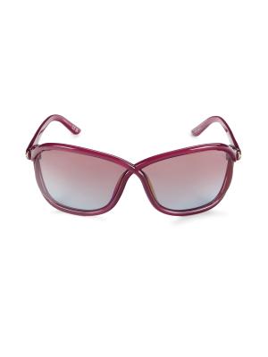 TOM FORD 68MM Rectangle Sunglasses on SALE | Saks OFF 5TH display picture 2
