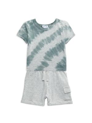 Splendid Baby Boy's 2-Piece Tie Dye Tee & Shorts Set on SALE | Saks OFF 5TH