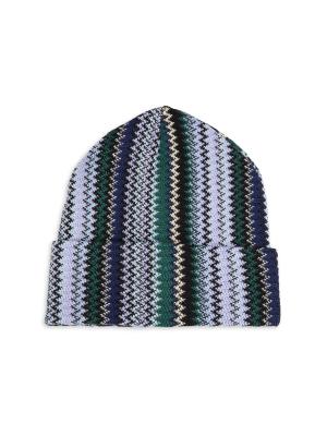 Missoni Chevron Stripe Beanie Missoni Chevron Scarf & Hat 20th Anniversary Set wool blend  main image 2