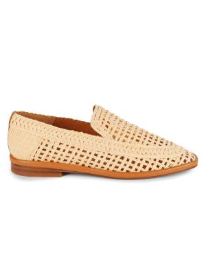 Orlana Woven Design Loafers