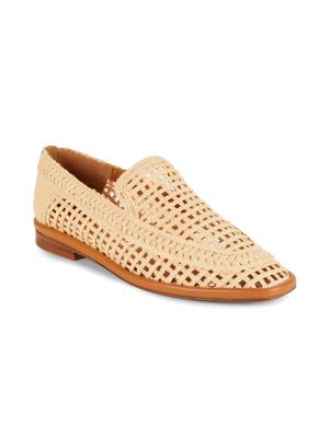 Orlana Woven Design Loafers