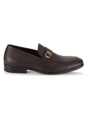 Saks Fifth Avenue Freddy Leather Loafers on SALE | Saks OFF 5TH display picture 3
