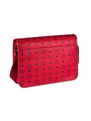 MCM Aren Visetos Monogram Medium Messenger Bag on SALE  display picture 1
