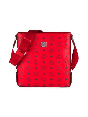 MCM Visetos Mini Aren Chain Candy Red 【公式通販】