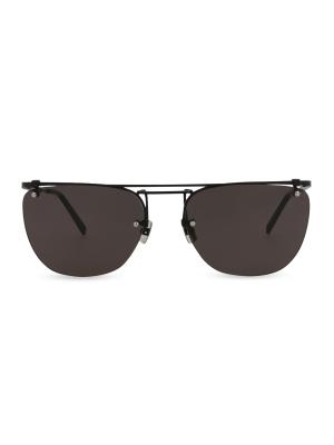 Saint Laurent 58MM Rectangle Sunglasses on SALE | Saks OFF 5TH display picture 3