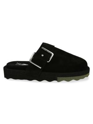 Off-White Leather Mules on SALE | Saks OFF 5TH