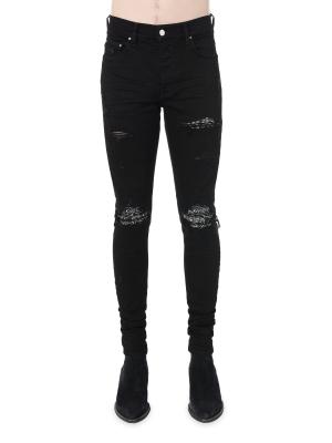 Amiri MX1 Bandana Super Skinny Jeans on SALE | Saks OFF 5TH